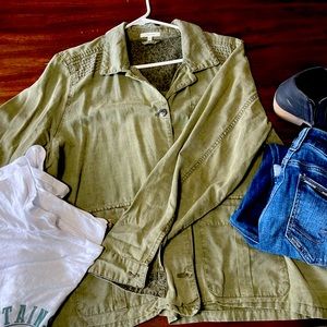 MAurices jacket. Size 2 Great over t-shirts with a pair of skinny jeans.